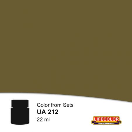 Acrylic paint Graugrun Khaki RAL 7008 22ml | Scientific-MHD