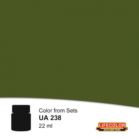 Acrylic paint Soviet Armydark Olive Variant FS 34096 22ml | Scientific-MHD