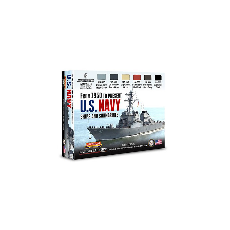 Acrylic paint US Navy Ships and Submarines - Scientific-MHD