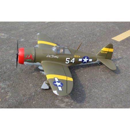 Radio-controlled thermal aircraft P-47 Little Bunny 10cc ARF | Scientific-MHD