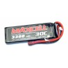 Accu LIPO pour appareil radiocommandé Accu LiPo 30C 7,4V 3300 mA