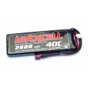 Accu LIPO pour appareil radiocommandé Accu LiPo 40C 11,1V 2600 mA