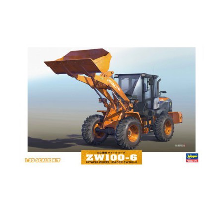 Wheel Loader ZW100-6 1/35 plastic truck model | Scientific-MHD