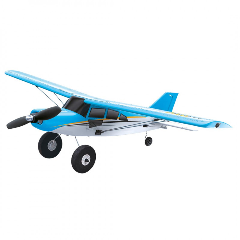 Radio controlled electric plane MAULE GYRO TRAINER blue Mode 2 RTF