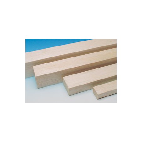 Wood material balsa block 20x30x1000mm | Scientific-MHD