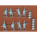 Figurine CHASSEURS FRANCAIS ACTION 1/72