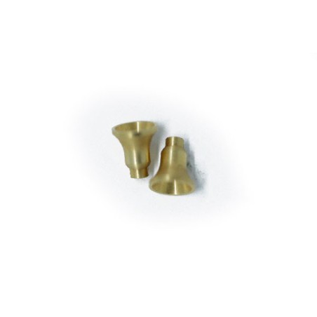 Brass bell fitting 5x5mm (2pcs) | Scientific-MHD