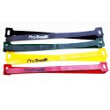 Accessoire embarqué Colliers Velcro longueur 23cm 4 couleurs (8 pcs)