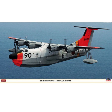 Shinmaywa US-1 Plastic Flugzeugmodell "Rettung Elfenbein" 1/72 | Scientific-MHD