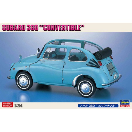 Subaru 360 “Conv.” Plastic car cover 1/24 | Scientific-MHD