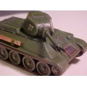 Maquette de Char en plastique RUSSIAN T34/76 (2 pcs) 1/72