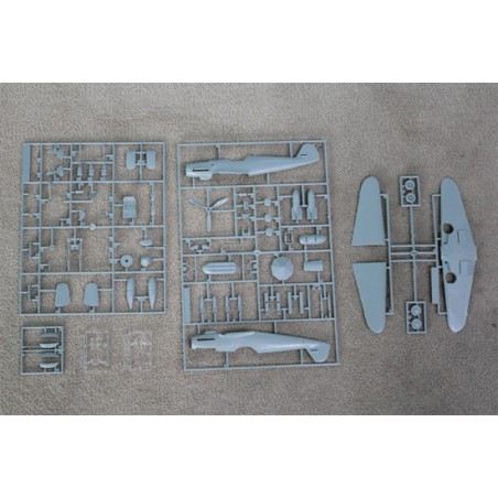 Maquette d'avion en plastique BF109G6/G2 JG27 1/48