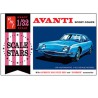 Maquette de voiture en plastique Studebacker Avanti 1/25