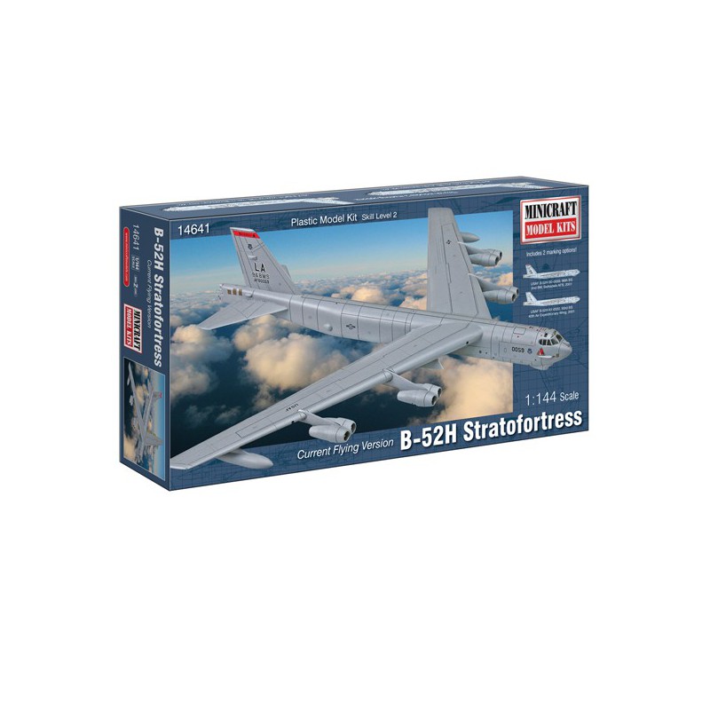 Plastic Plane Model B-52h USAF 1/144 - Scientific-MHD