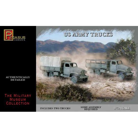 Maquette de camion en plastique CAMIONS ARMEE US WWII 1/72