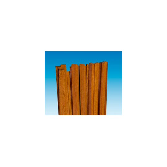 Matériau de bois BAGUETTE NOYER 1,5 x 3 x 1000mm - Scientific-MHD