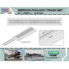 Maquette de train en plastique GERMAN RAILWAYS TRACK SET 1/72