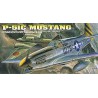 Maquette d'avion en plastique P-51C Mustang 1/72